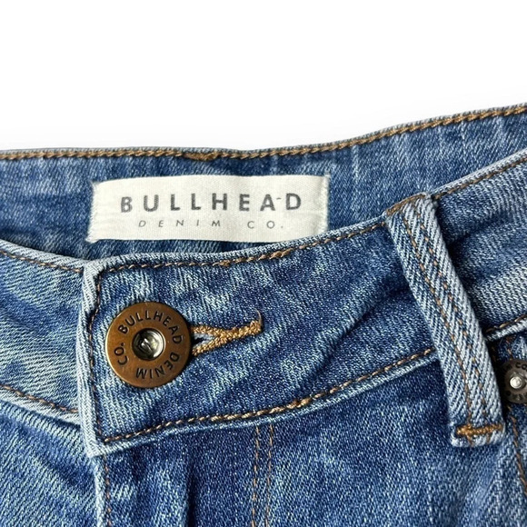 Bullhead Denim Co. High Rise Skinniest Distressed Jeans - Picture 9 of 10